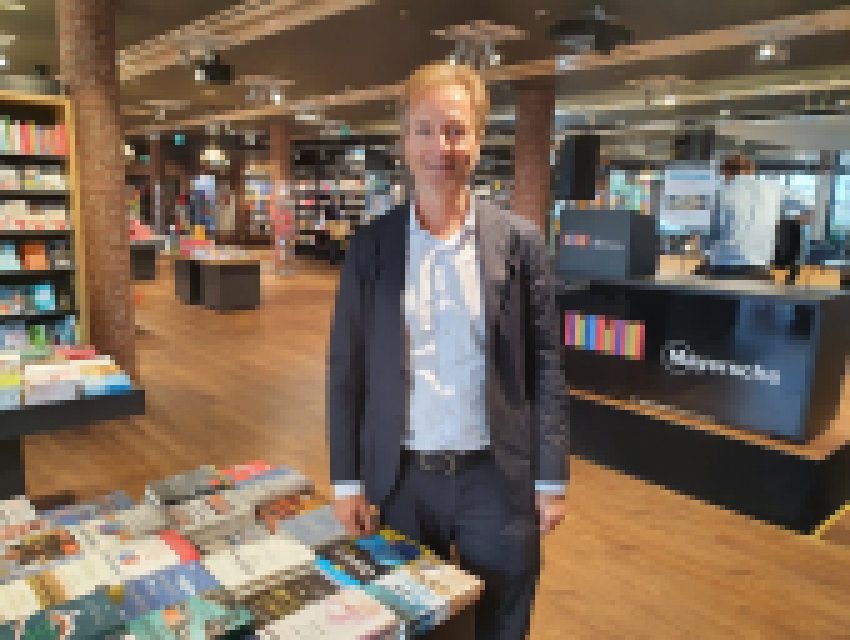 Hartmut Falter vor dem Ergebnis aus der Strategie-Frage: 