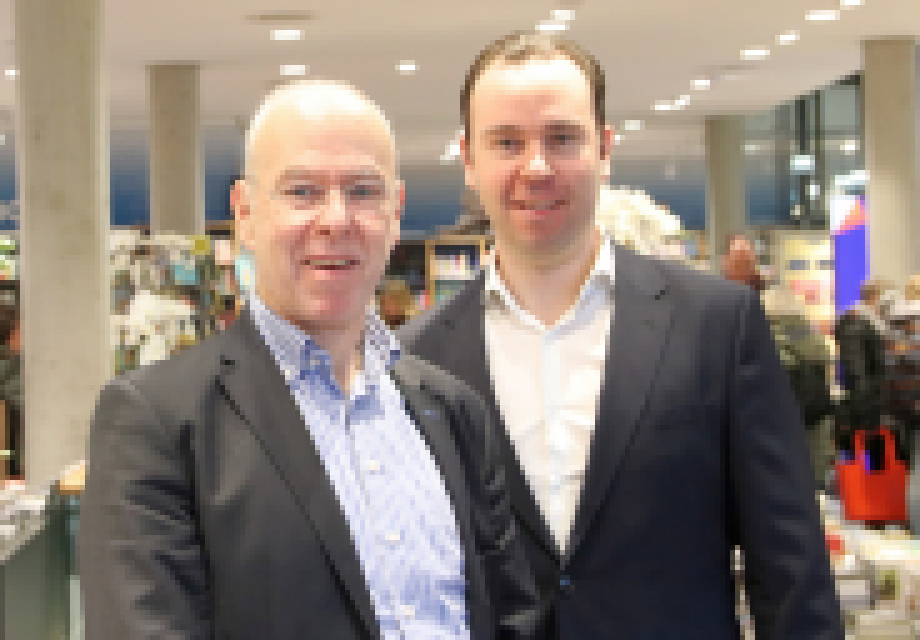 Frederick Wrensch (re.) und sein Vater Thomas Wrensch (li.)