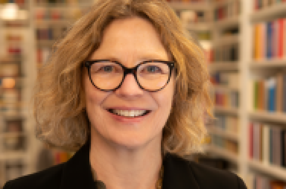 Swantje Meininghaus: Buchhandlungen können auf das Zentrallager Einfluss nehmen (Foto: Isabell Strack)